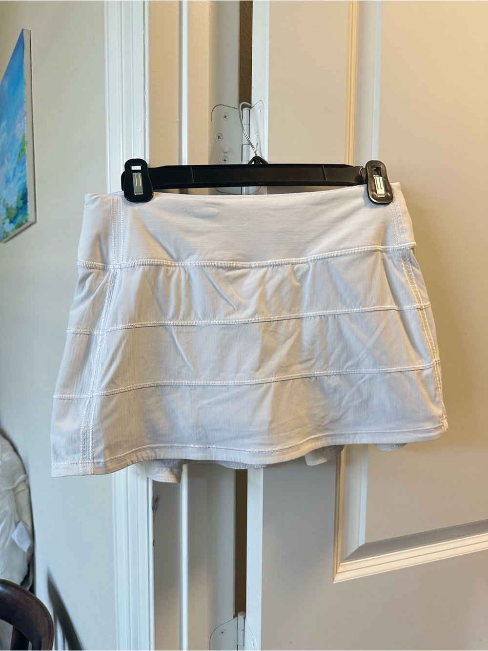 lululemon athletica White Circle Skirt with Built-In Shorts